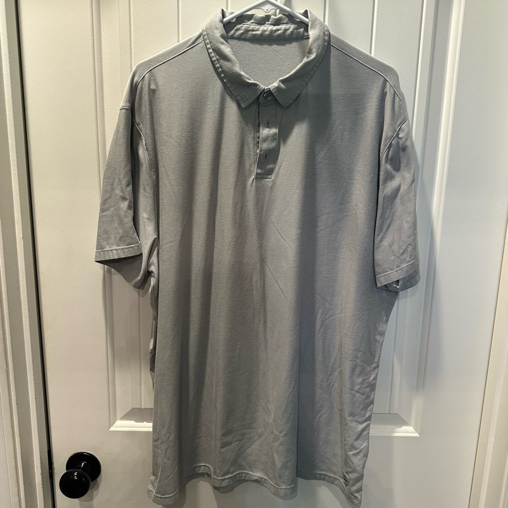 Vuori Strato Tech Polo - Platinum Heather 3XL
